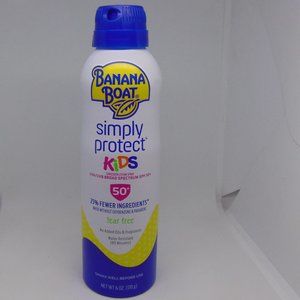 3 BANANA BOAT Kids Sunscreen Lotion Spray Spf 50+